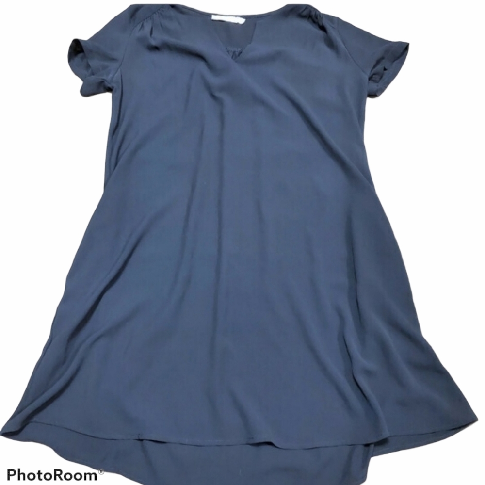 2/$20 Lush black shift dress size xs